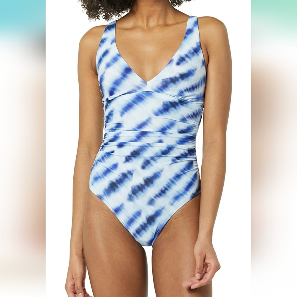 Women's Plunge Tummy Control Shaping Swimsuit